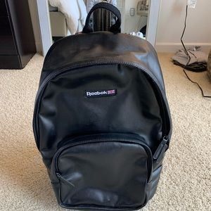 Vegan Leather Reebok Backpack